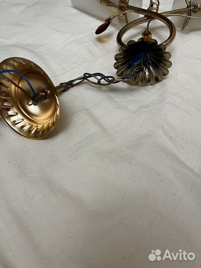 Люстра потолочная бу