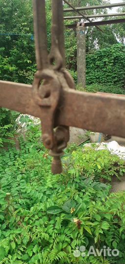 Весы старинные,измерение ровных долей