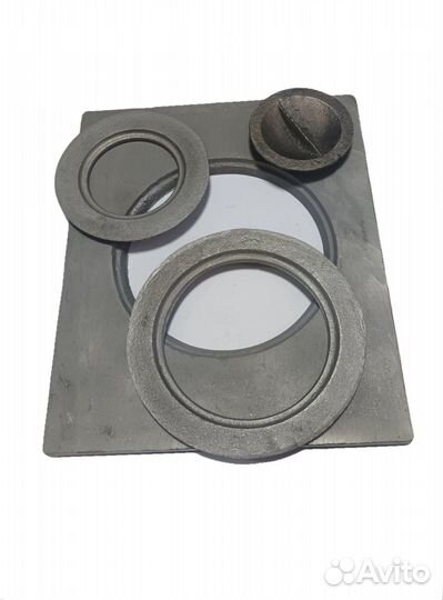 Печная чугунная плита на 1 конфорку