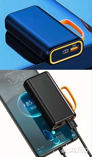 Кейс повербанка 20W PD/QC до 10000 мАч на 2х21700