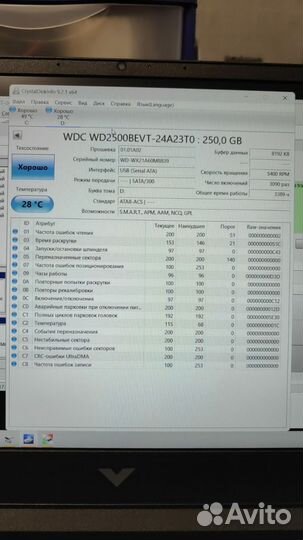 Жёсткие диски 250гб