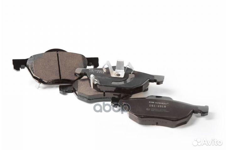 Тормозные колодки дисковые передние honda Accor