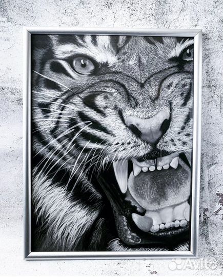 Картина Тигр. Картина в интерьер. Размер 30*40