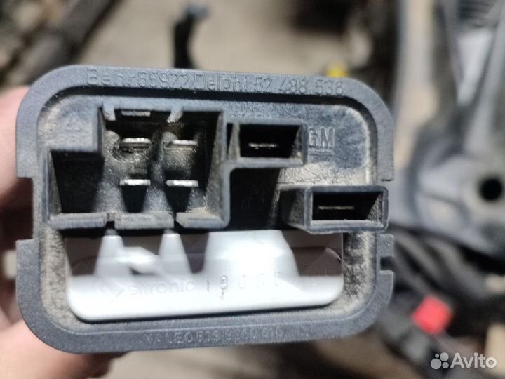 Opel astra h резистор печки ёжик