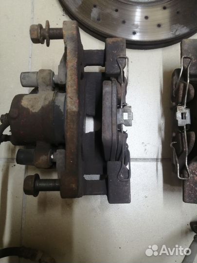 Комплект передних тормозов мазда 6 мпс