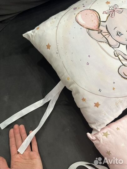 Бортики подушки в детскую кроватку