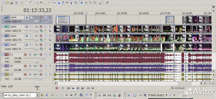Монтаж видеороликов