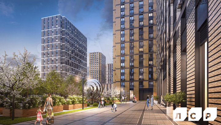 Квартира-студия, 24,4 м², 19/23 эт.