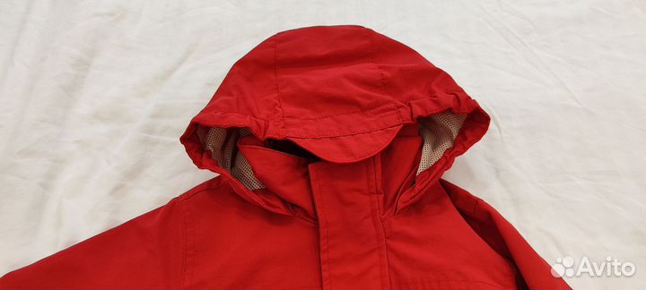 Куртка детская ветровка 74 80 Timberland красная