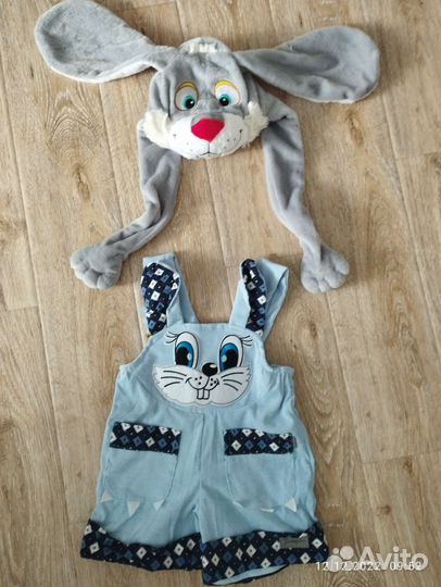 2-3 года Новогодний костюм заяц