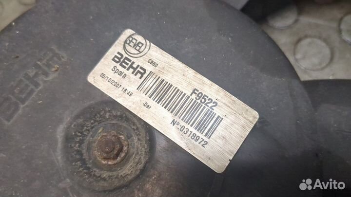 Вентилятор радиатора Fiat Ducato 2014, 2014