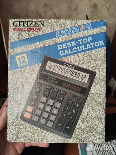 Калькулятор Citizen