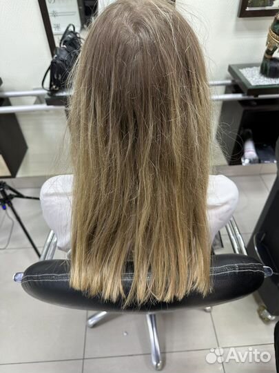 Горячее восстановление волос (кератин)