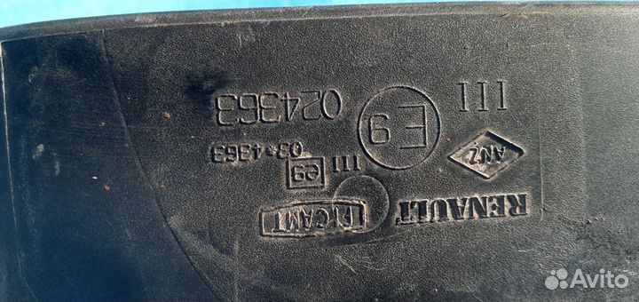 Зеркало рено