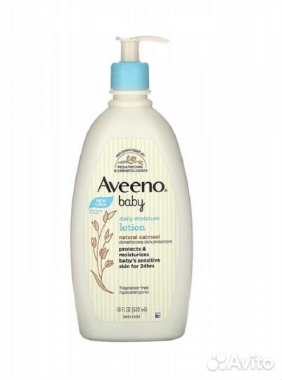 Aveeno baby лосьон для тела