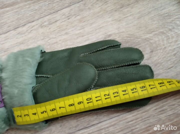 Перчатки подростковые из овчины