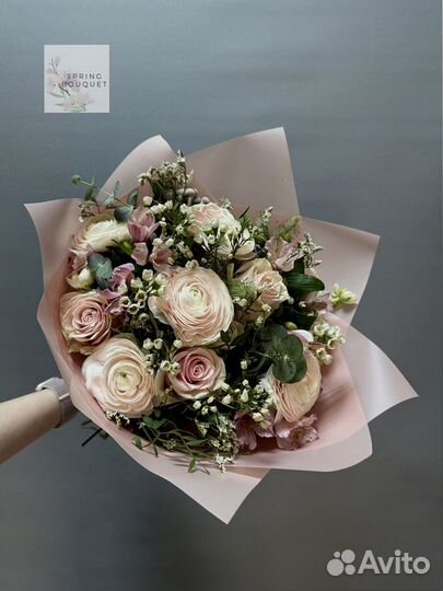 Букет цветы 101 роза