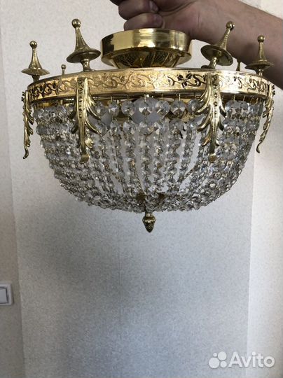 Люстра хрустальная