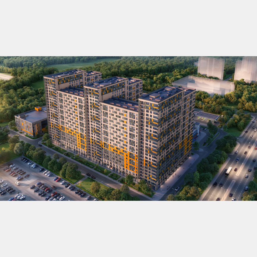 3-к. апартаменты, 67,8 м², 12/24 эт.