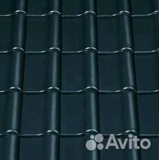 Керамическая черепица Creaton Titania nuance, черн