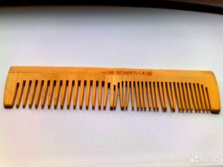 Расческа деревянная, новая, 