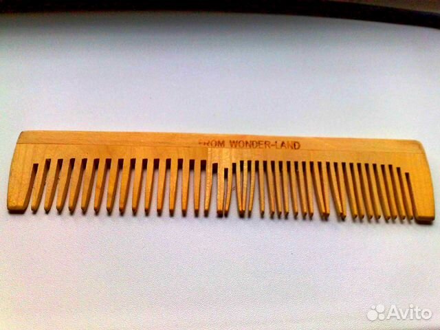 Расческа деревянная, новая, 