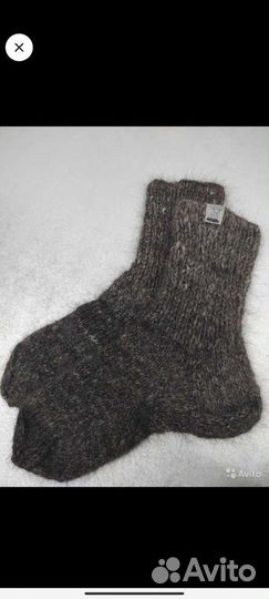 Пряжа и носки из собачьей шерсти