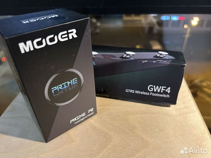 Гитарный процессор Mooer Prime P2 + футсвитч GWF4