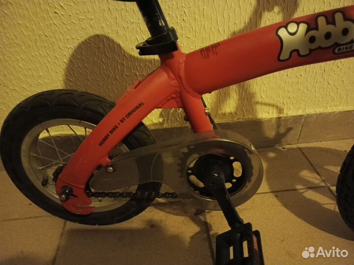 Велосипед-беговел детский 2 в 1, на 2-3 года