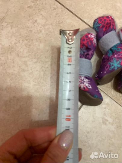 Зимний комбинезон-пуховик куртка для собак мелких