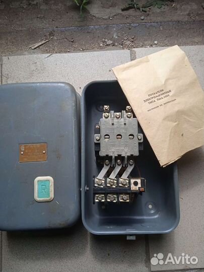 Пускатель магнитный 380в