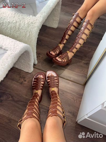 Сандали гладиаторы celine