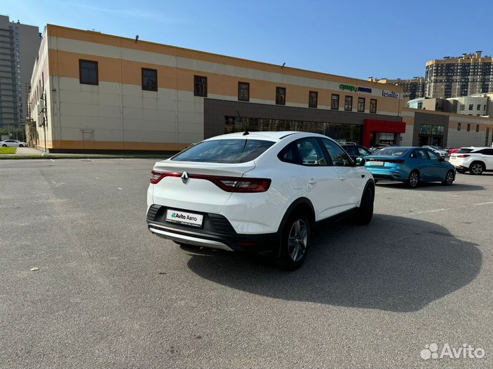Renault Arkana 1.6 CVT, 2021, 115 600 км