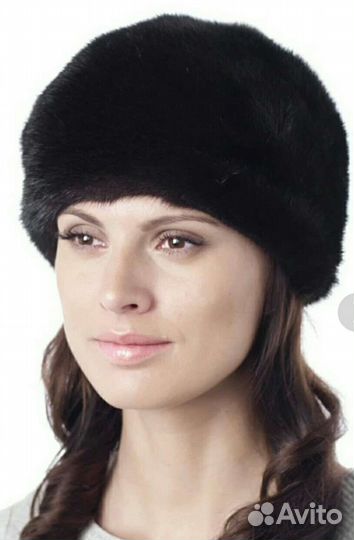 Шапка из меха норки