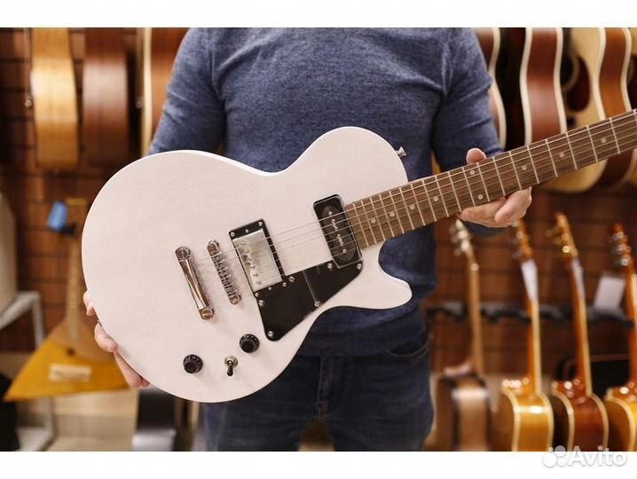 Stagg SEL-HB90 WHB электрогитара, цвет белый