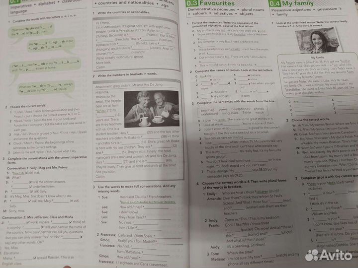 Учебник и рабочая тетрадь focus