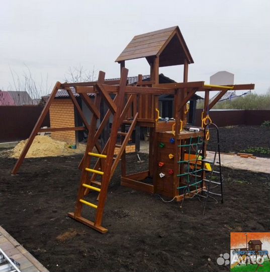Детская площадка с доставкой до дачи