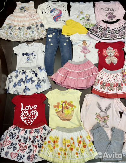 Вещи на девочку 104 110