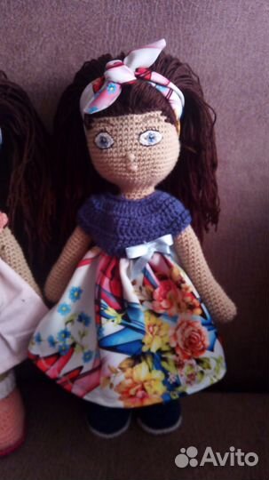Вязаная кукла