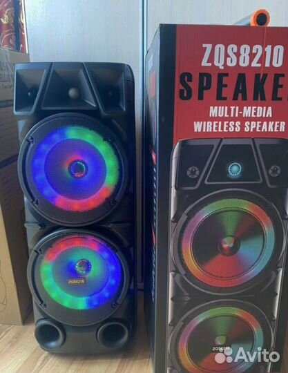 Большая блютуз колонка. Регулировка частот