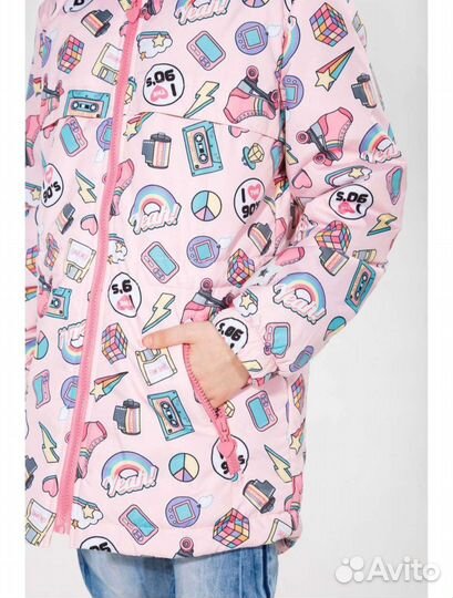 Парка для девочки 92-98