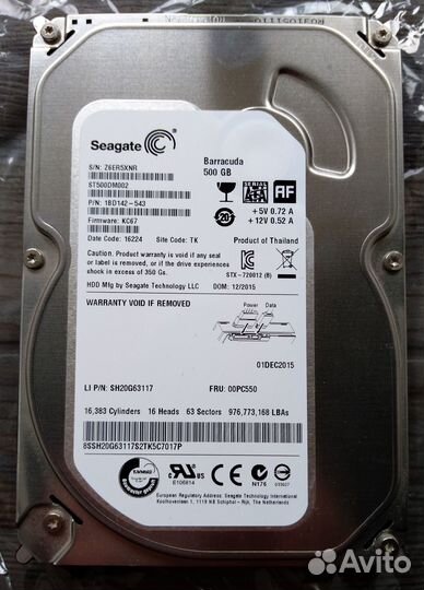 HDD 500Gb 3.5