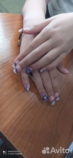 Маникюр с покрытием гель-лаком