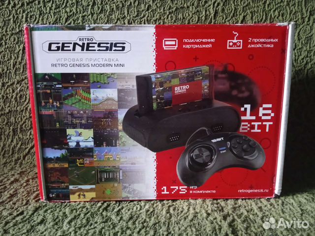 Sega Retro Genesis 175 игр