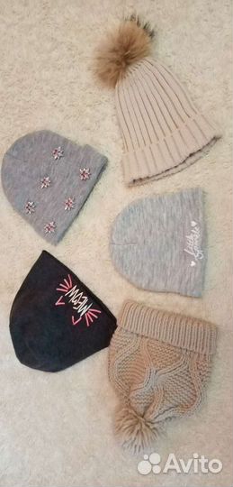 Шапки для девочки подростка