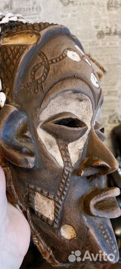 Маска африканская народность Чёкве