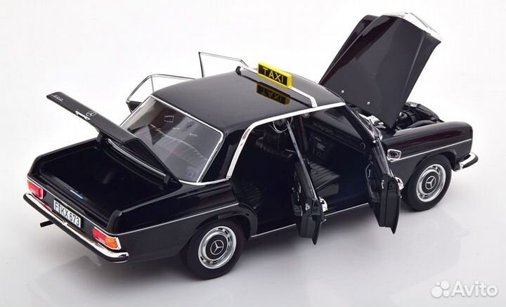 1/18 1968 Mercedes-Benz 200/8 W115 такси Norev