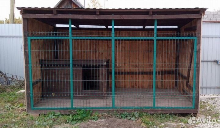 Большой вольер для собаки