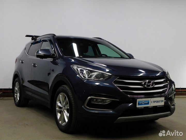 Hyundai Santa Fe 2.2 AT, 2017, 95 906 км