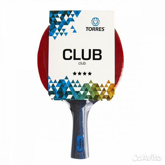 Ракетка для н/т torres Club 4*,TT21008, для тренир